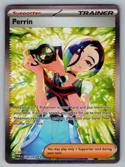 Perrin Special Illustration Rare SV06: Twilight Masquerade 220/167 Pokemon NM - Image 1