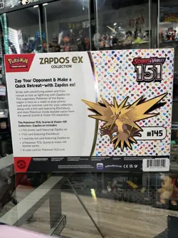 Pokemon TCG: Scarlet & Violet 151 Zapdos EX Collection Box, Sealed Box - Image 2