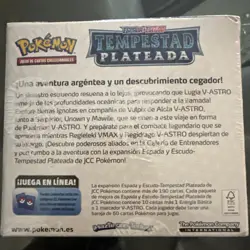 SPANISH ~ Pokemon TCG Sword & Shield Silver Tempest Booster Box 36 Packs SEALED - Image 2