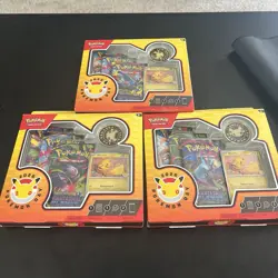 Pokemon TCG 2026 Pokemon Day Sealed Box Lot (3) Pikachu Promo & Booster Packs - Image 4