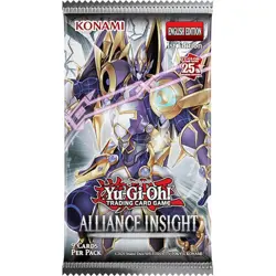 Twelve (12) YuGiOh Alliance Insight Booster Pack - Image 1