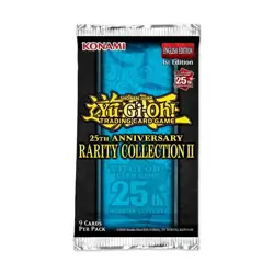 One (1) YuGiOh 25th Anniversary Rarity Collection 2 Booster Pack - Image 1
