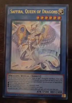 yugioh saffira, Queen of Dragons and Hym of Light mixed lot - Image 2