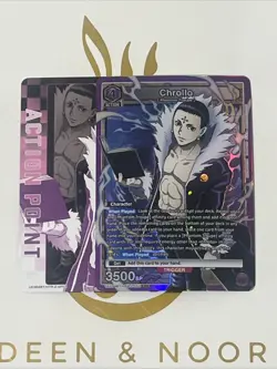 Chrollo Union Arena Hunter x Hunter UEX04BT/HTR-2-050 SR With An AP - Image 1