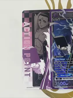 Chrollo Union Arena Hunter x Hunter UEX04BT/HTR-2-050 SR With An AP - Image 2