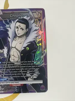 Chrollo Union Arena Hunter x Hunter UEX04BT/HTR-2-050 SR With An AP - Image 3