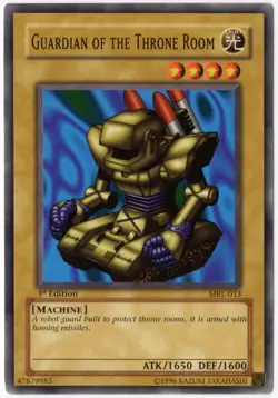 MRL-013 Guardian of the Throne Room 1st Edition Mint Magic Ruler Yugioh - Image 1
