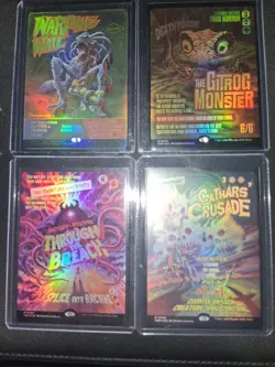 MTG Four Foil Showcases: Warping Wail, The Gitrog Monster, Through The Breach... - Image 3