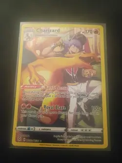Pokemon TCG Charizard TG03/TG30 2022 Sword and Shield Lost Origin Holo NM - Image 1