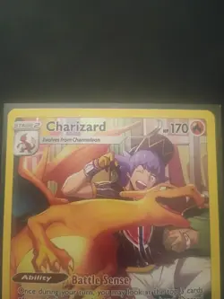 Pokemon TCG Charizard TG03/TG30 2022 Sword and Shield Lost Origin Holo NM - Image 3