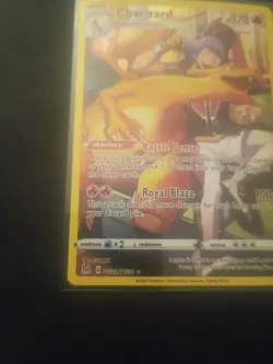 Pokemon TCG Charizard TG03/TG30 2022 Sword and Shield Lost Origin Holo NM - Image 4