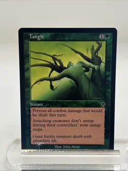 Tangle FOIL Invasion Near Mint Never Played Mtg Magic The Gathering 2000 - Image 1
