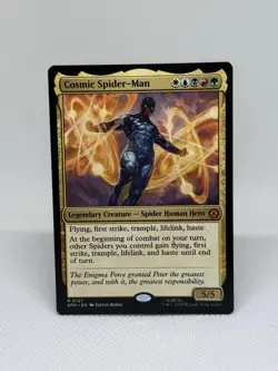Magic the Gathering Marvel's Spider-man Cosmic Spider-Man M0127 Standard Regular - Image 1