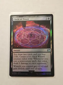 Circle of Power (Foil) - Final Fantasy - LP - Uncommon - Sorcery - Image 1