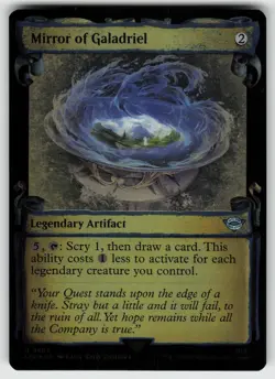 Mirror of Galadriel (Showcase Scrolls) Foil U Universes Beyond: LotR MTG - Image 1