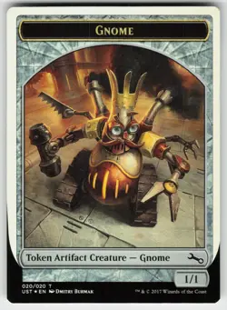 Gnome Token Foil T Unstable 20 MTG - Image 1