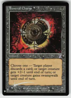 Funeral Charm Foil C The List Reprints 44 MTG - Image 1