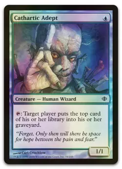 Cathartic Adept #34 (Foil) (NM) Shards of Alara ALA Magic MTG - Image 1