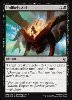 Unlikely Aid - Near Mint MTG War of the Spark - Image 1