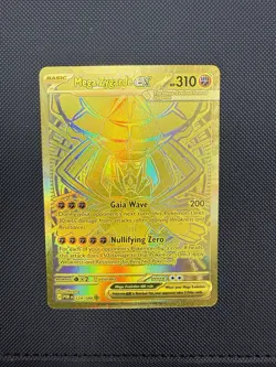 Pokemon Mega Zygarde ex Gold Hyper Rare 124/088 Perfect Order READY TO SHIP - Image 1