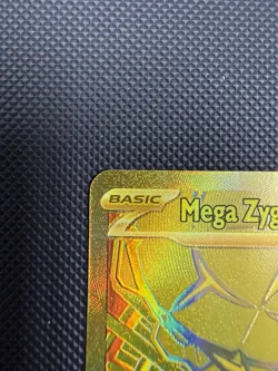Pokemon Mega Zygarde ex Gold Hyper Rare 124/088 Perfect Order READY TO SHIP - Image 2