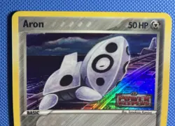 Aron 42/108 Stamped Reverse Holo EX Power Keepers Pokemon Tcg Lp+ - Image 2