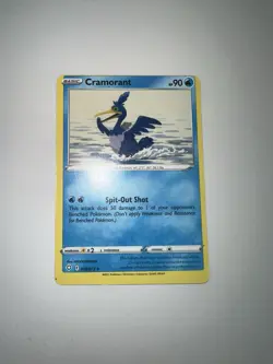 Pokemon TCG Shining Fates Cramorant 028/072 Non Holo Print Dot ERROR - Image 3