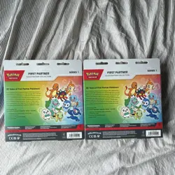 2 Pokemon TCG First Partner Illustration Collection Box SEALED IN HAND. - Image 2