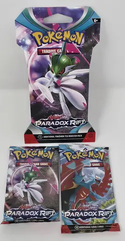 Pokemon TCG: Scarlet & Violet Paradox Rift Booster Pack 3 Packs USA SELLER 🇺🇸 - Image 1