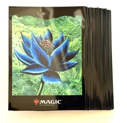 LOT OF 51 !!! Ultra Pro Black Lotus Sleeve Magic The Gathering MtG RARE Sleeves - Image 1