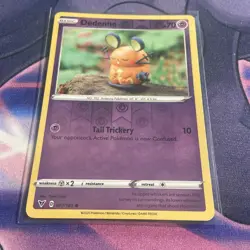 Pokemon TCG Dedenne 077/185 REVERSE HOLO VIVID VOLTAGE PACK FRESH - Image 1