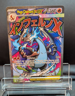 Mega Charizard x EX 023 Me: Mega Evolution Promo Holo Pokemon Card - Image 1