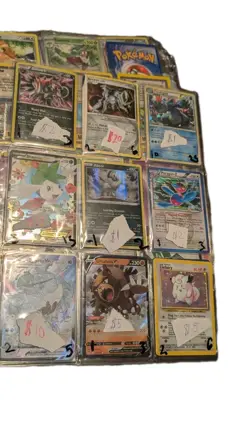 Pokemon Card Lot 60+ Cards Holos Reverse Rares V Cards Mixed Collection - Image 1