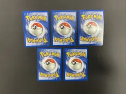 Pokemon Nidoking Hitmonchan Magneton Clefable Clefairy Base Set 2 Holo Lot - Image 2