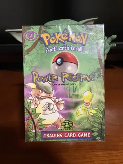 WOTC 1999 Pokemon Power Reserve Theme Deck 9781575306032 - Image 1