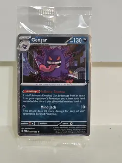 Pokemon TCG Perfect Order - EB Games Exclusive Gengar Promo 050/088 Sealed Card - Image 2