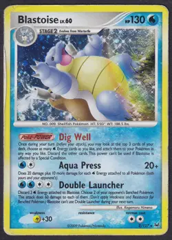 Pokemon Blastoise 2/127 Holo Platinum - Image 1