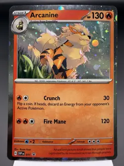 Arcanine SVP011 - Holo Promo - Scarlet & Violet Pokemon Card NM - Image 1