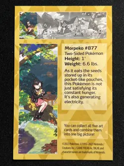 Pokemon TCG Crown Zenith Mini Tin Art Cards & Stickers Set - (NO TIN, NO CARDS) - Image 3