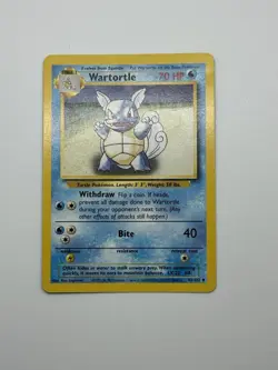 Pokemon TCG Wartortle Base Set 42/102 Regular - Image 1
