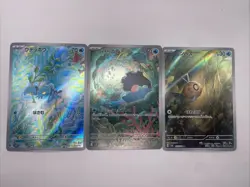 Lot of 3 Japanese Art Rare Pokemon Cards!! NEAR MINT Condition… - Image 1