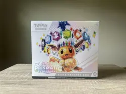 Pokemon TCG Prismatic Evolutions ETB Elite Trainer Box Sealed (MINOR TEAR) - Image 1