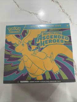 Pokemon Ascended Heroes Elite Trainer Box ETB Factory Sealed (Tiny Tear In Box) - Image 1