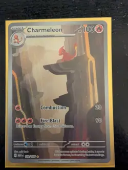 2023 Pokemon MEW-EN 151 - Illustration Rare Holo - 168/165 - Charmander - Image 1