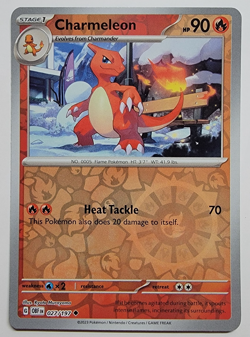 Charmeleon 027/197 Obsidian Flames Reverse Holo Near Mint Pokemon TCG - Image 1