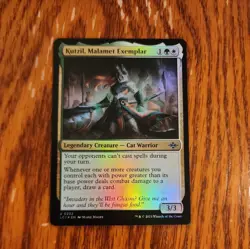 MTG The Lost Caverns of Ixalan Kutzil, Malamet Exemplar Foil LCI NM - Image 1