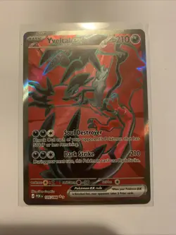 Yveltal ex 105/088 - Full Art Ultra Rare - Pokemon TCG: Perfect Order - NM - Image 1