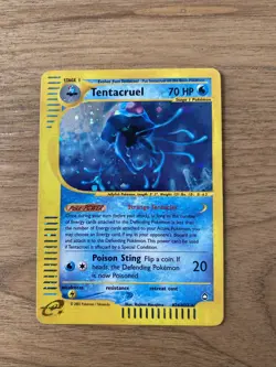 Pokemon 2002 E-Series Tentacruel H26/H32 Aquapolis Holo Card - Image 2