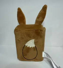 Pokemon Prismatic Plush Deck Case Eevee TCG Official Card Holder - Image 2