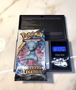 Pokemon TCG Sealed Shining Legends Booster Pack Mew Artwork English Psa Mint - Image 1